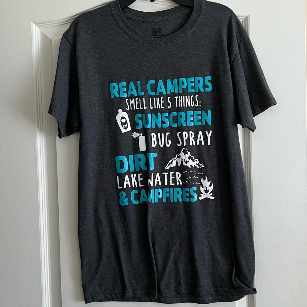 Dark Gray Camper T Shirt
